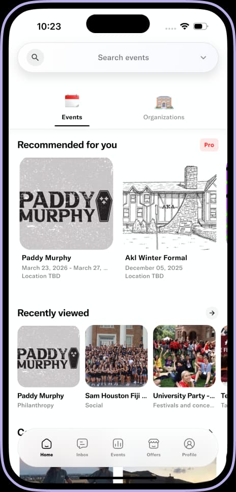 TapSponsor brand dashboard preview