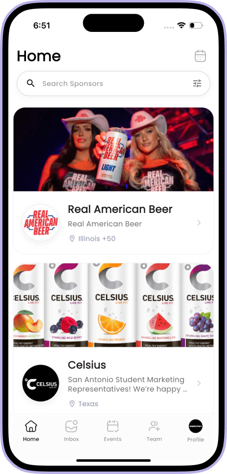 Mobile app preview